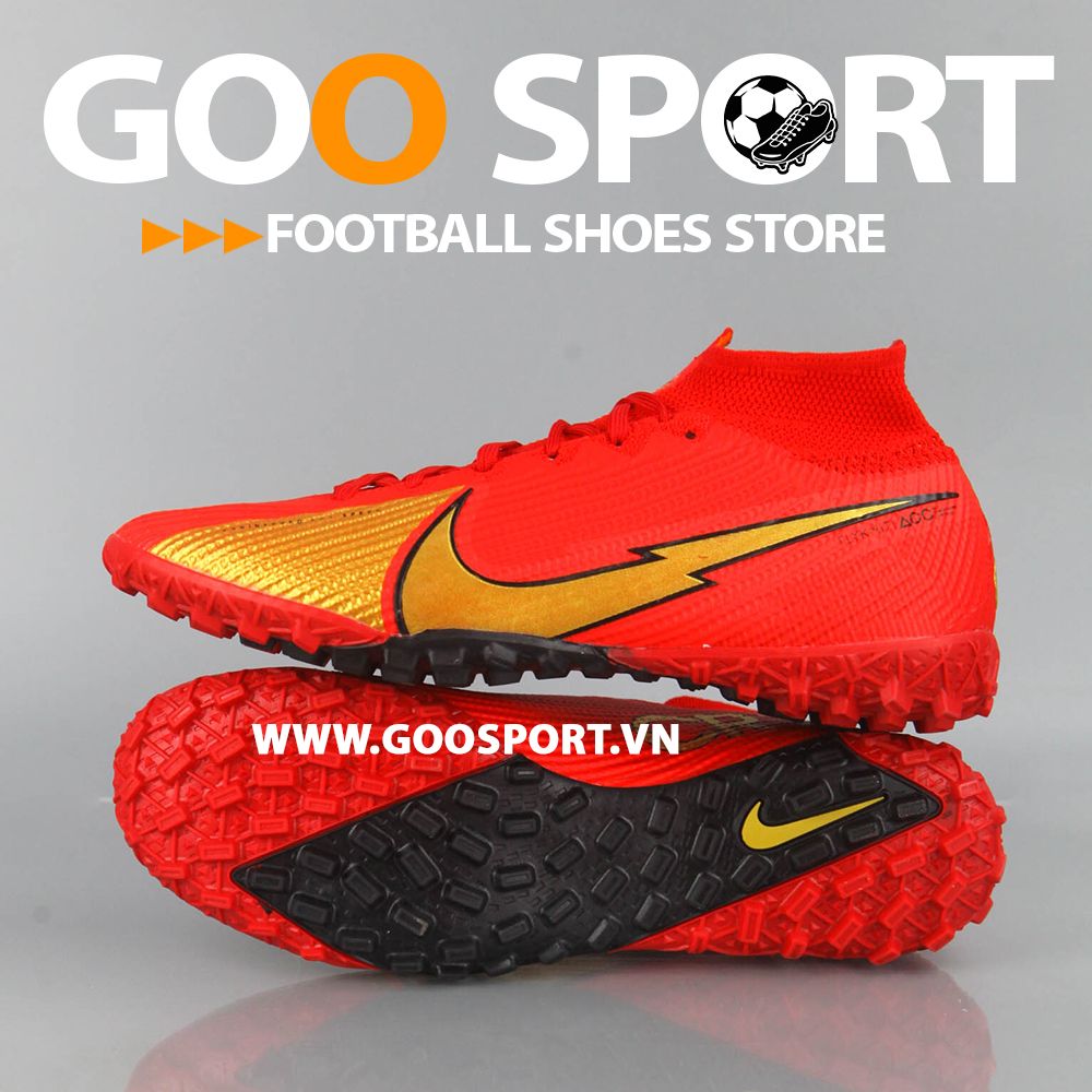  Nike Mercurial Superfly 7 TF tia chớp đỏ 