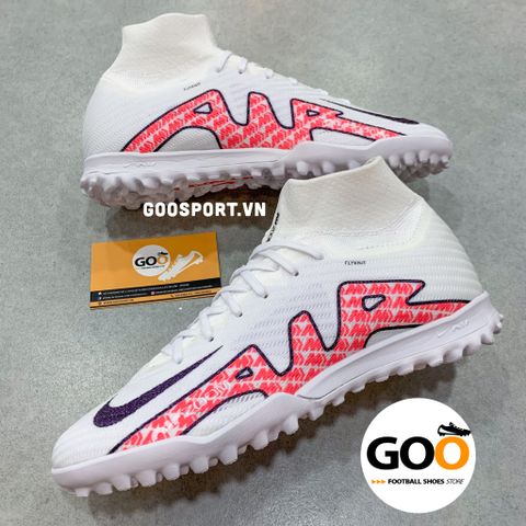  Nike Mercurial Superfly 9 TF trắng đỏ 