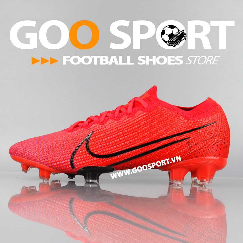 Nike Mercurial Vapor 13 FG đỏ - Giày đá bóng sân cỏ tự nhiên