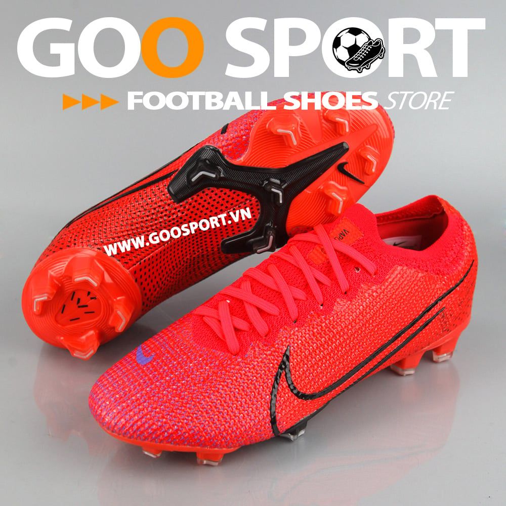Nike Mercurial Vapor 13 FG đỏ - Giày đá bóng sân cỏ tự nhiên