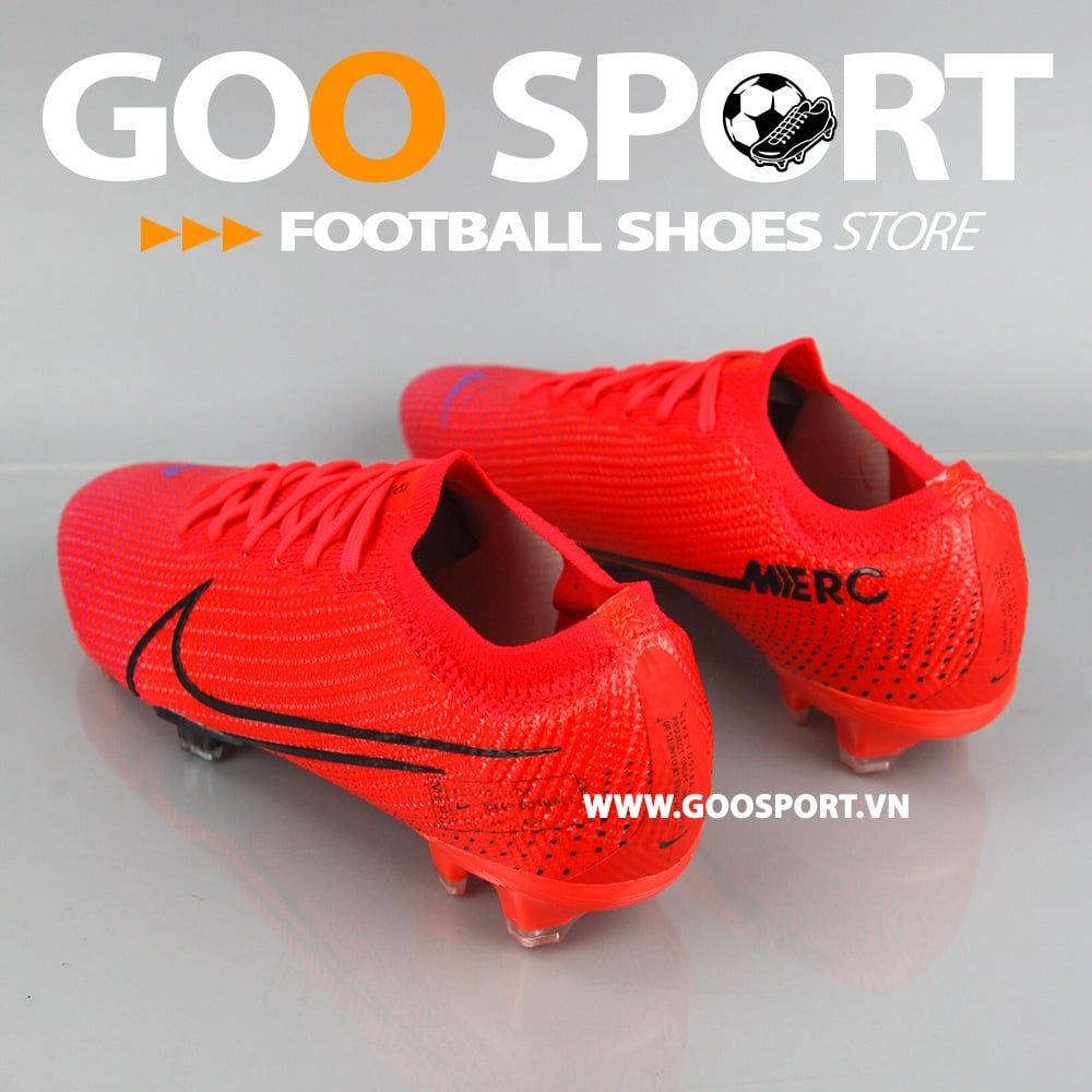 Nike Mercurial Vapor 13 FG đỏ - Giày đá bóng sân cỏ tự nhiên