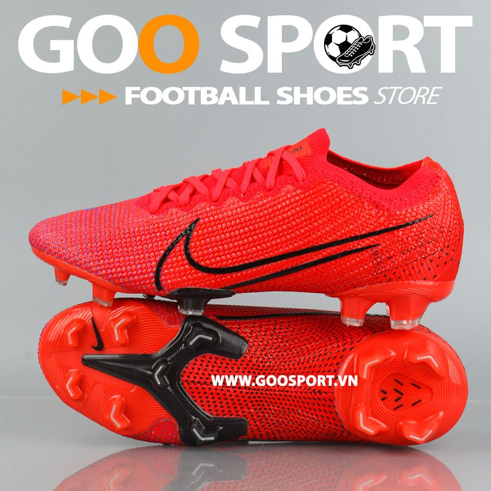 Nike Mercurial Vapor 13 FG đỏ - Giày đá bóng sân cỏ tự nhiên
