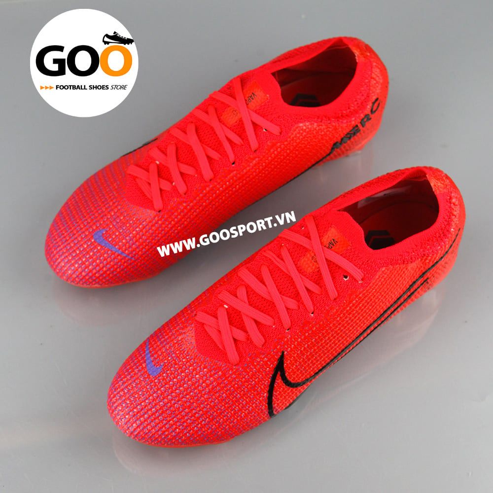 Nike Mercurial Vapor 13 FG đỏ - Giày đá bóng sân cỏ tự nhiên