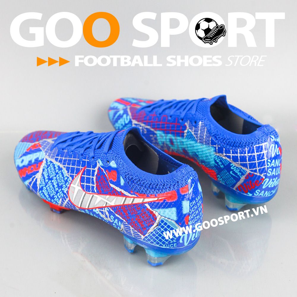 Nike Mercurial Vapor 13 FG Sancho xanh dương - Giày đá bóng sân cỏ tự nhiên