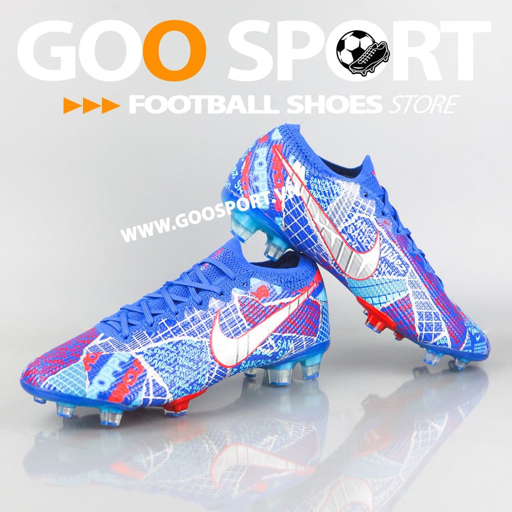 Nike Mercurial Vapor 13 FG Sancho xanh dương - Giày đá bóng sân cỏ tự nhiên