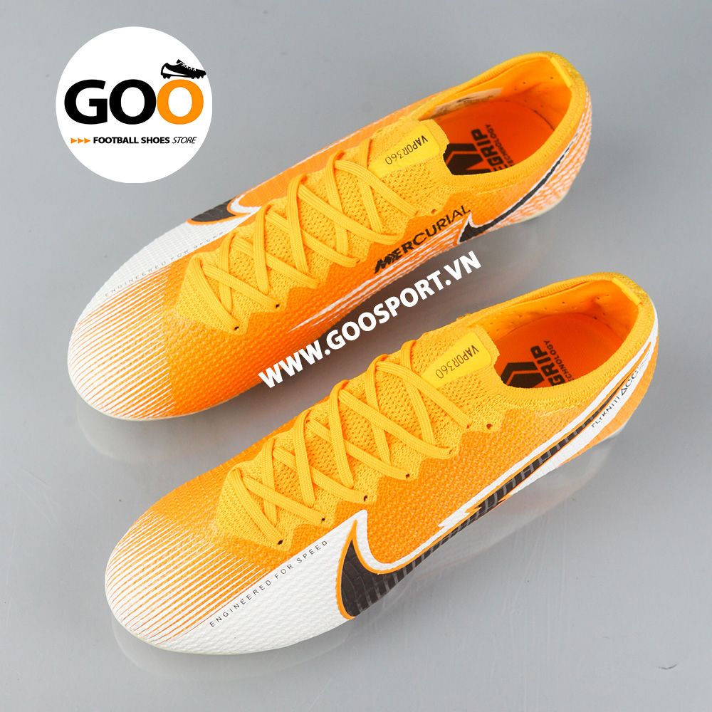  Nike Mercurial Vapor 13 FG tia chớp cam - Giày đá bóng sân cỏ tự nhiên 