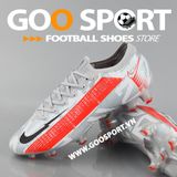  Nike Mercurial Vapor 13 FG xám cam 3D - Giày đá bóng sân cỏ tự nhiên 