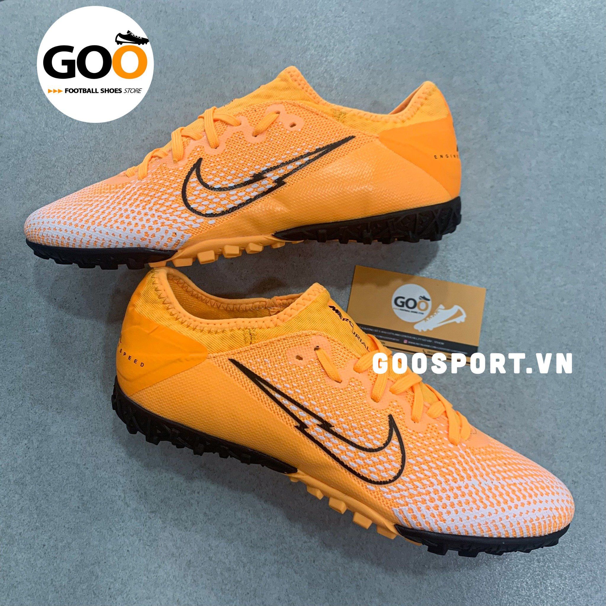  Nike Mercurial Vapor 13 TF tia chớp cam 