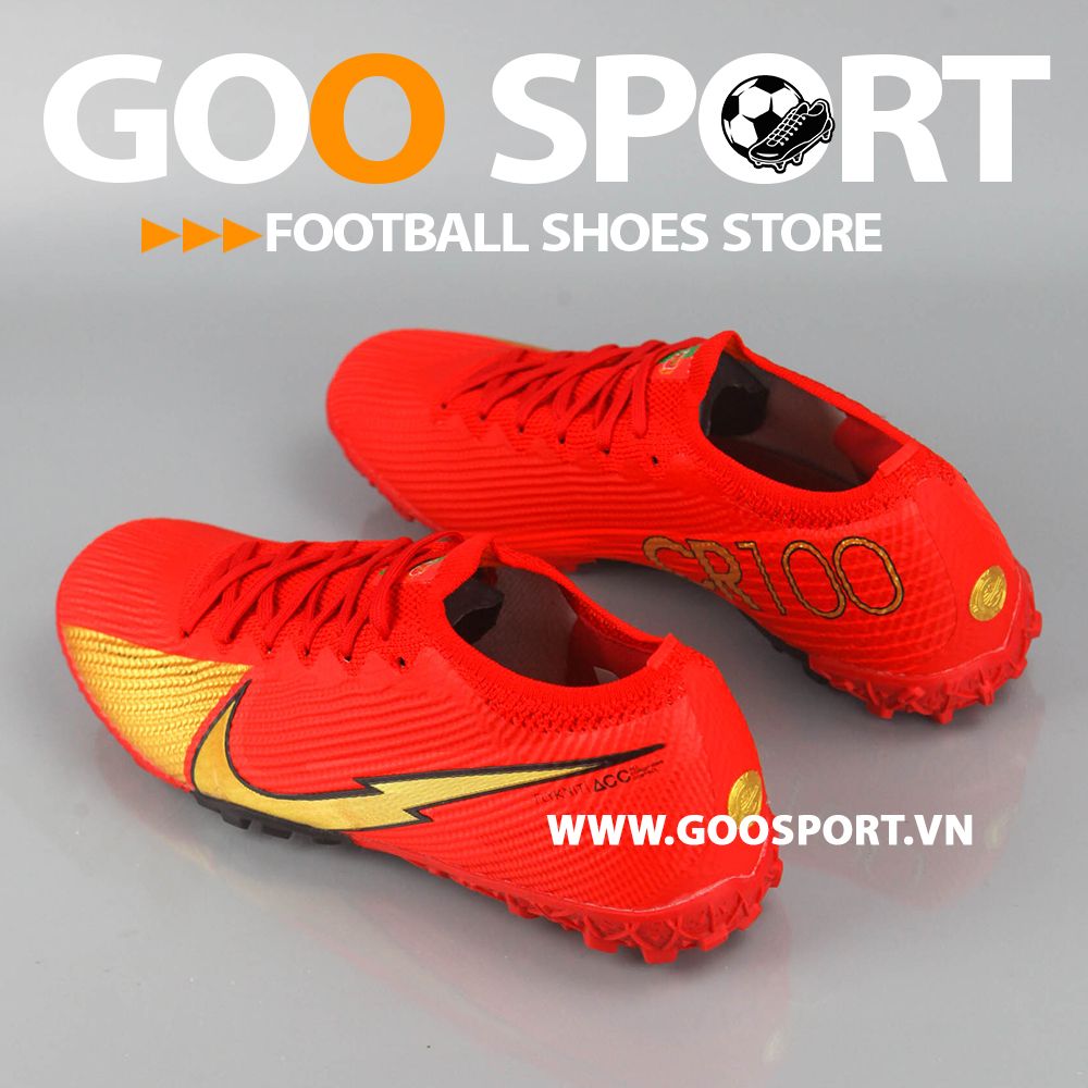 Nike Mercurial Vapor 13 TF tia chớp đỏ