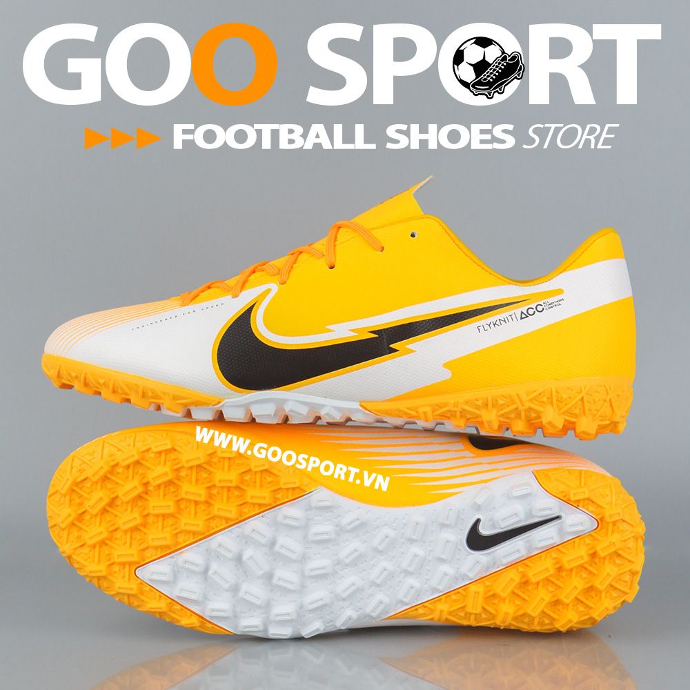 Nike Mercurial Vapor 13 TF Tia Chớp Cam Rời