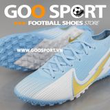  Nike Mercurial Vapor 13 TF tia chớp xanh ngọc 