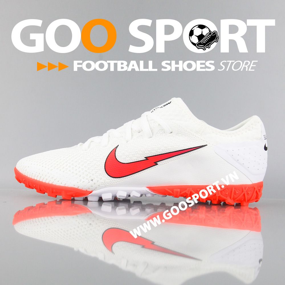 Nike Mercurial Vapor 13 TF trắng đỏ