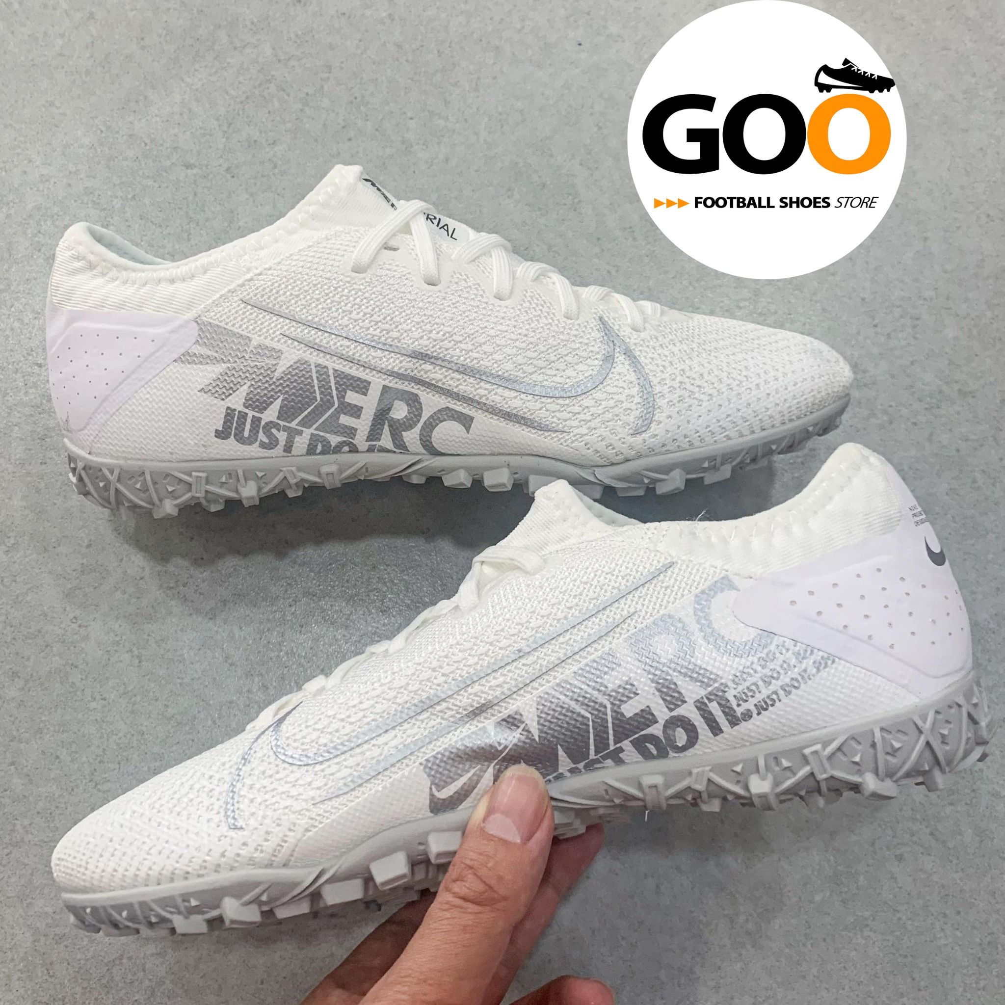Nike Mercurial Vapor 13 TF trắng full