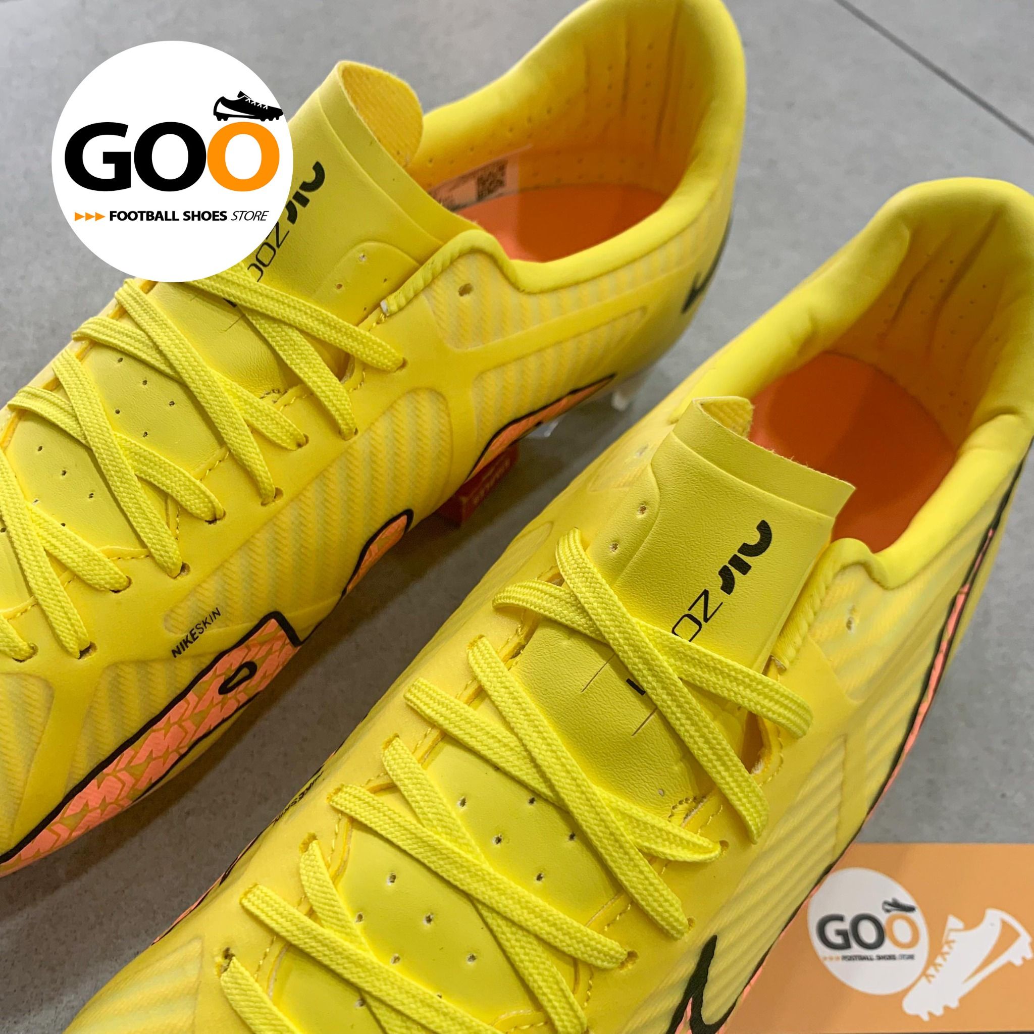 Nike Mercurial Vapor 15 FG vàng - Giày đá bóng sân cỏ tự nhiên