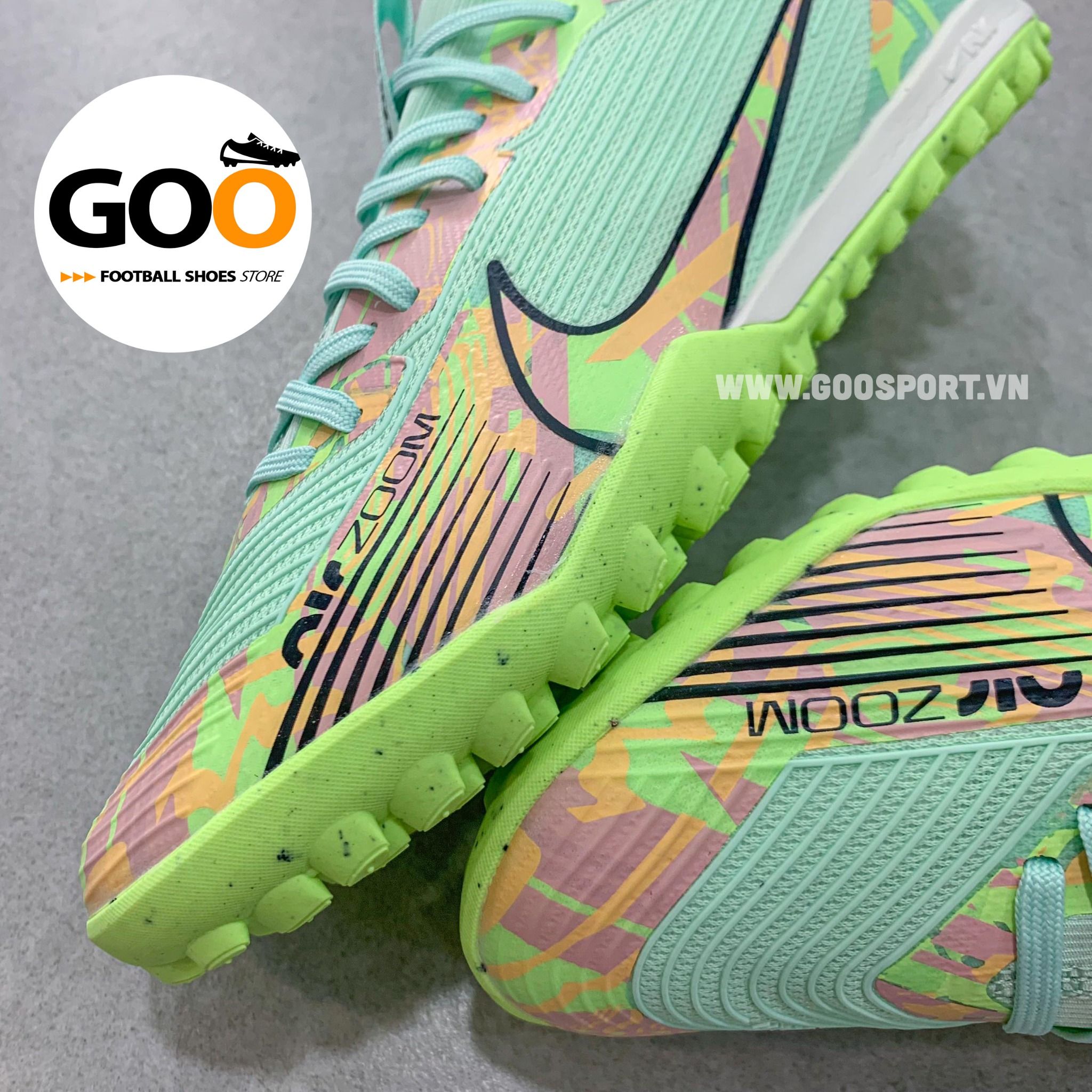  Mercurial Vapor 15 TF xanh ngọc 