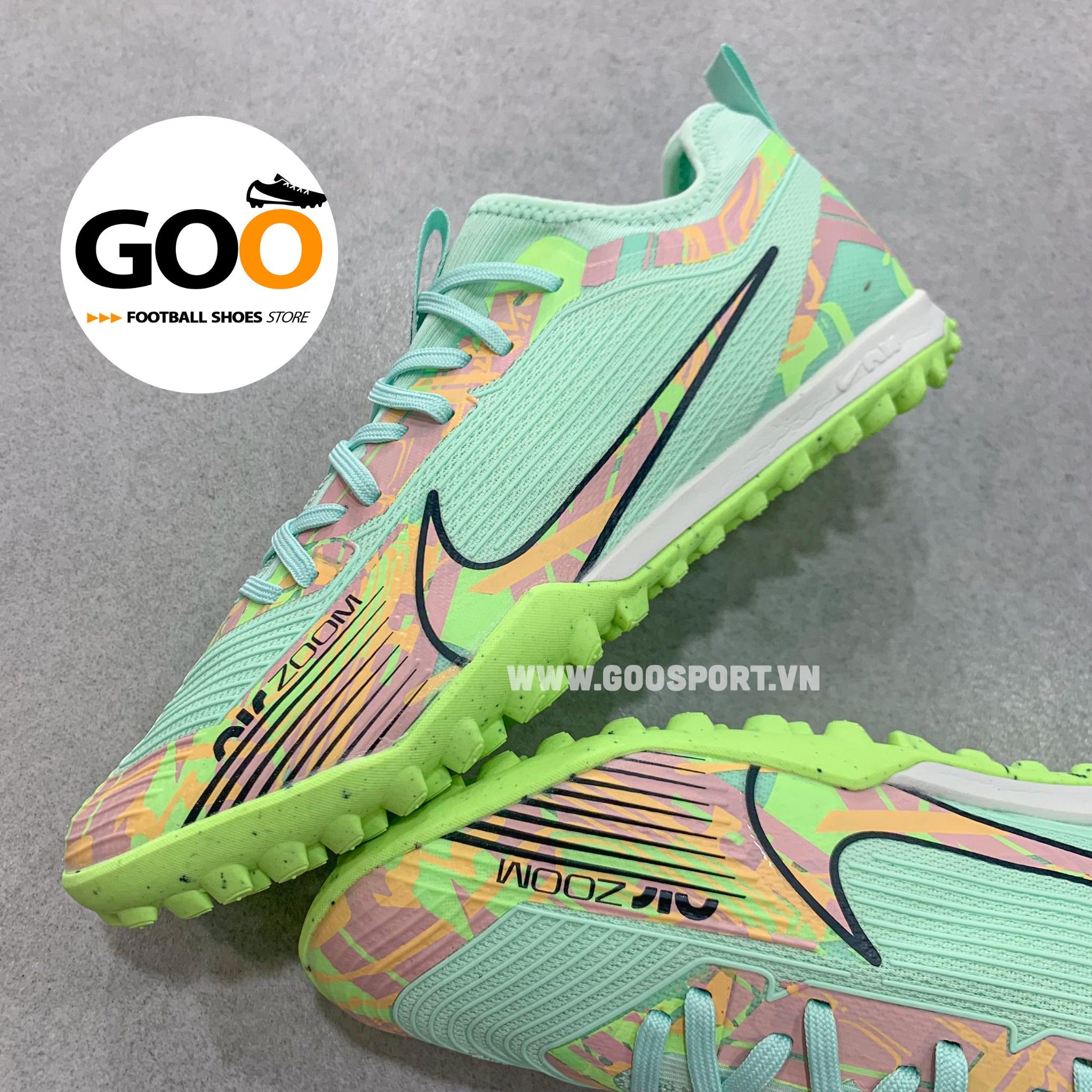  Mercurial Vapor 15 TF xanh ngọc 