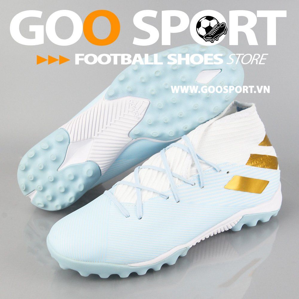 Adidas Nemeziz TF 19.3 xanh ngọc