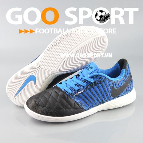  Nike Lunar Gato 2 IC đen xanh dương 