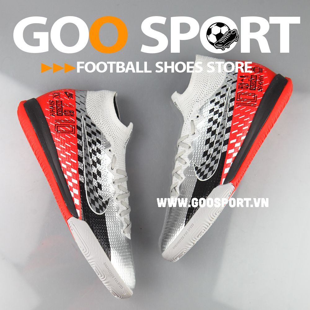 Nike Mercurial Superfly 7 IC xám đen đỏ