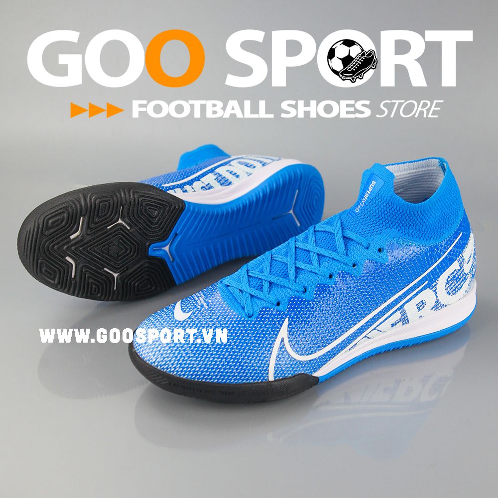 Nike Mercurial Superfly 7 IC xanh dương
