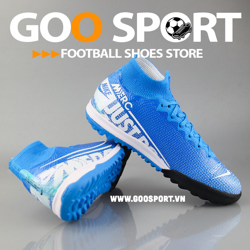 Nike Mercurial Superfly 7 TF xanh dương