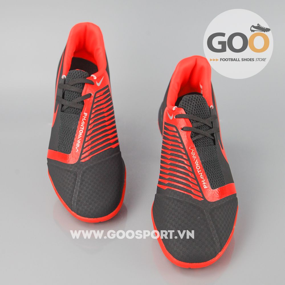 Nike Phantom Venom TF đen đỏ