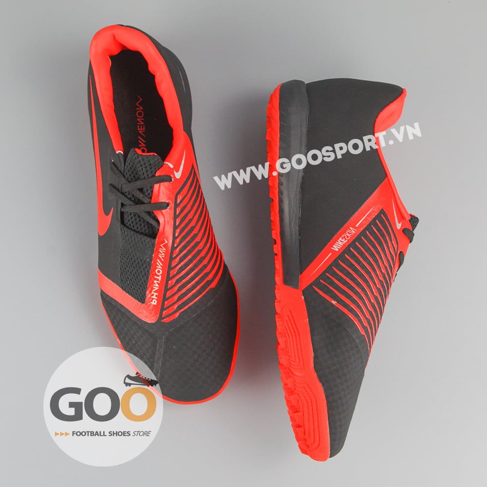 Nike Phantom Venom TF đen đỏ