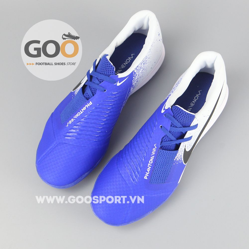  Nike Phantom Venom TF trắng xanh dương 