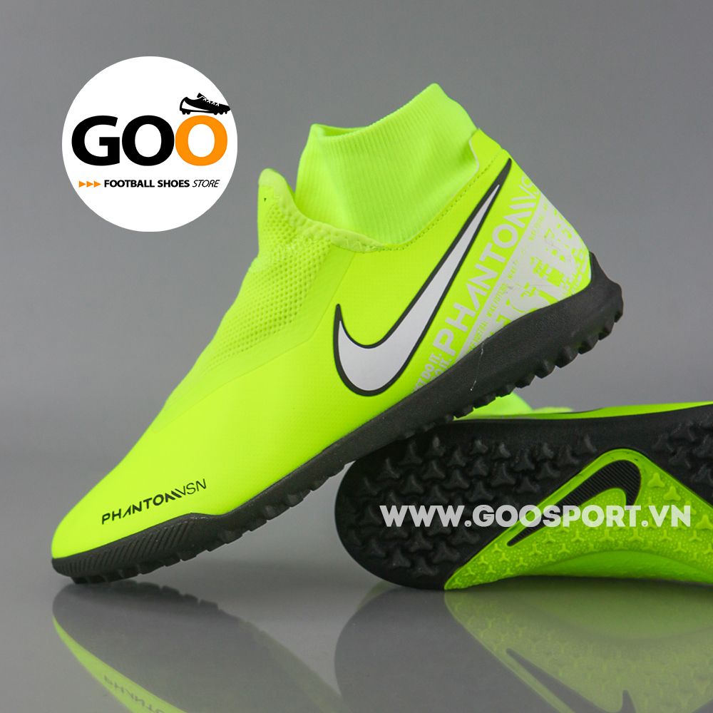  Nike Phantom Vision TF cổ cao dạ quang 