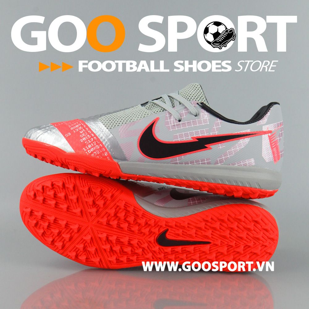 Nike Phantom Venom TF xám cam