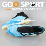  Adidas Predator 19+ IC xanh dương đen 