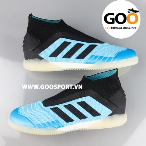  Adidas Predator 19+ IC xanh dương đen 