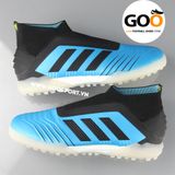  Adidas Predator 19+ TF xanh dương đen 