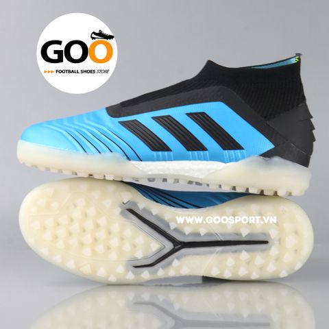  Adidas Predator 19+ TF xanh dương đen 