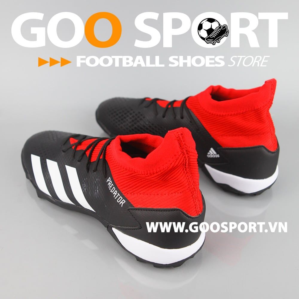  Adidas Predator 20.3 TF đen cổ đỏ 