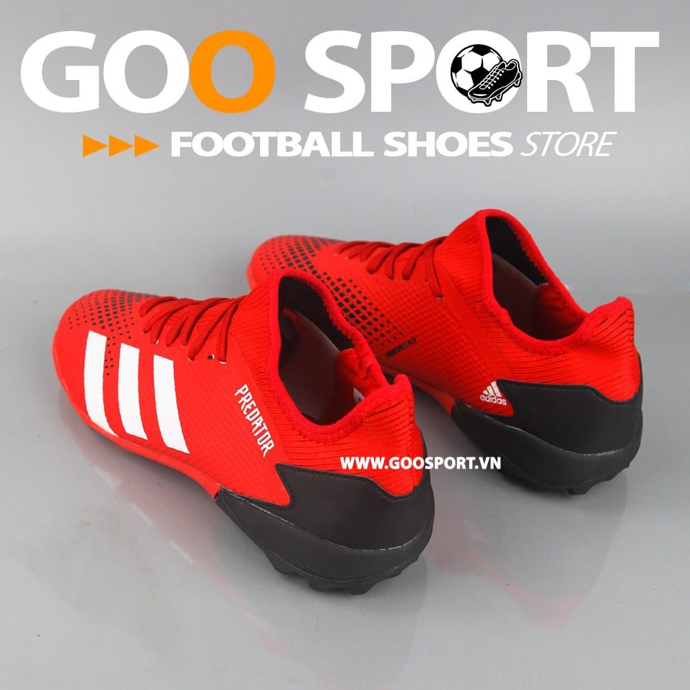 Adidas Predator 20.3 TF đỏ gót đen