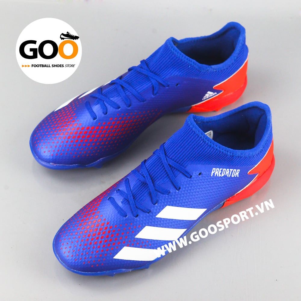  Adidas Predator 20.3 TF xanh dương đỏ 