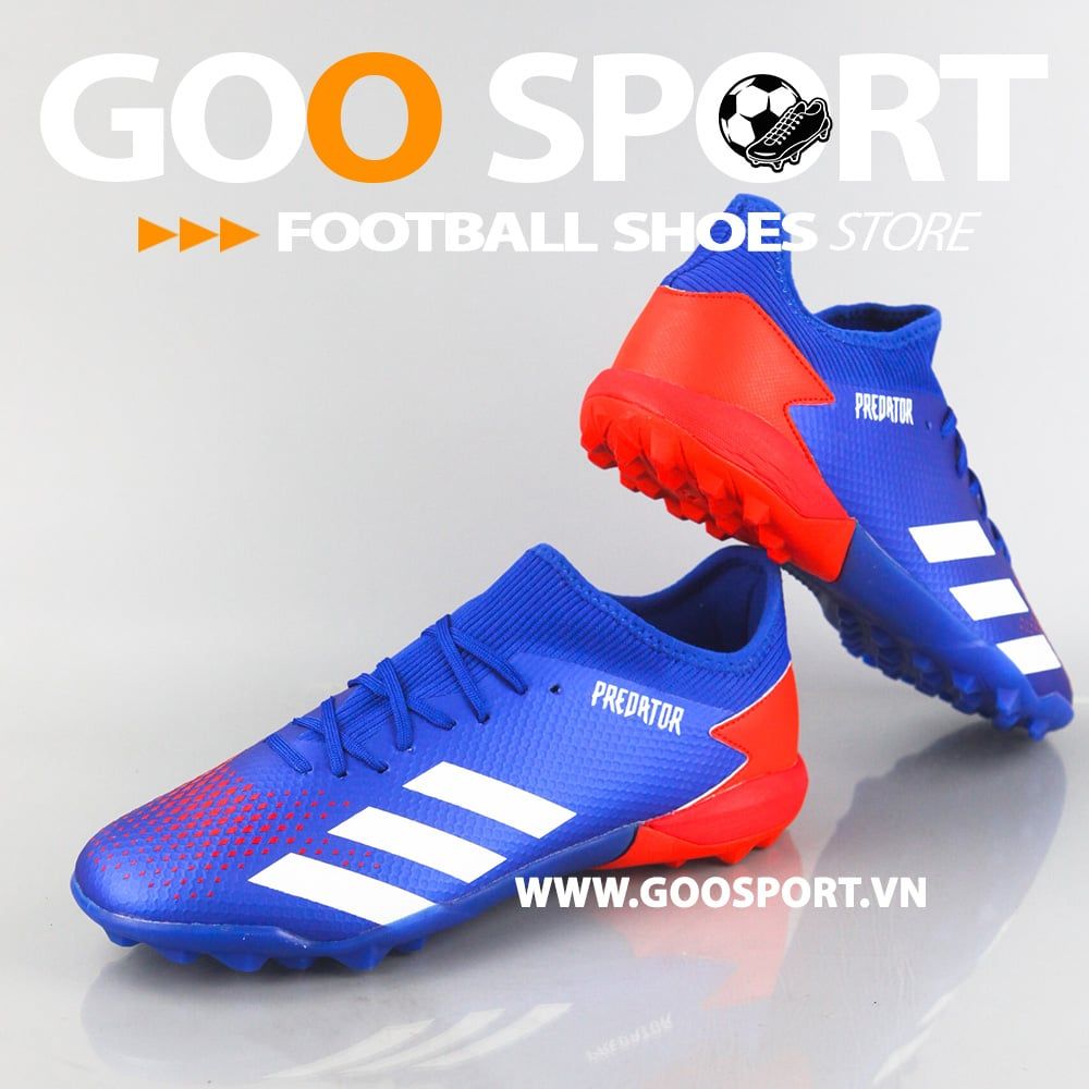 Adidas Predator 20.3 TF xanh dương đỏ