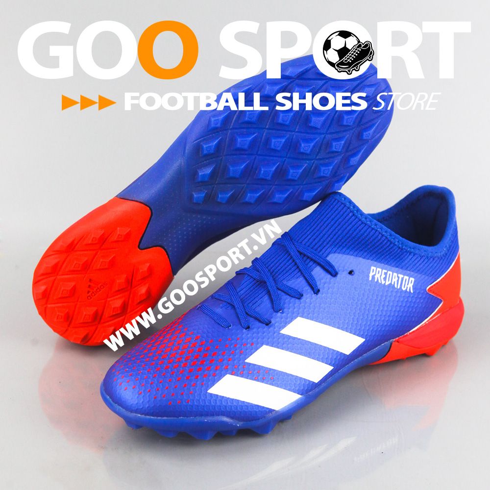  Adidas Predator 20.3 TF xanh dương đỏ 