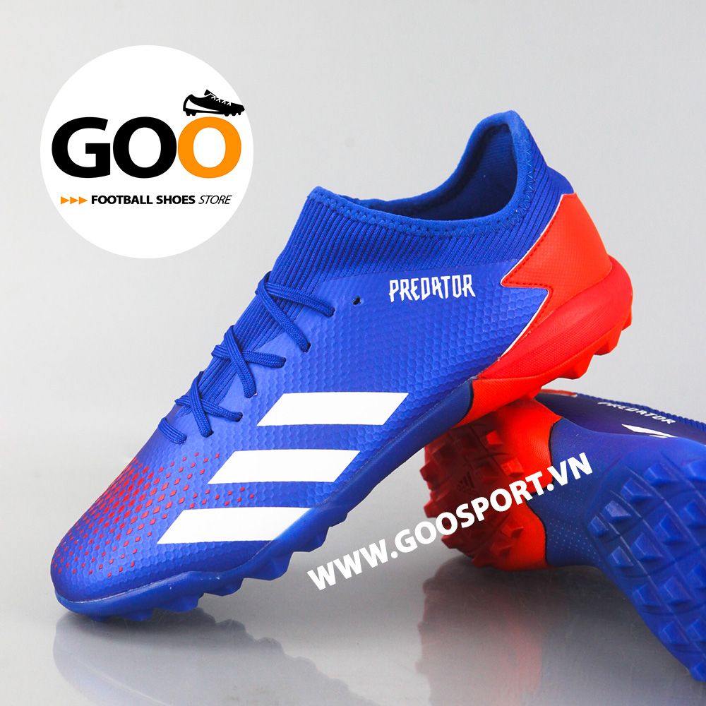  Adidas Predator 20.3 TF xanh dương đỏ 