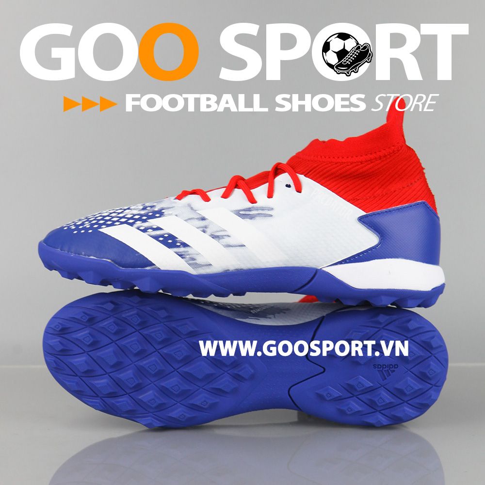  Adidas Predator 20.3 TF trắng xanh đỏ 