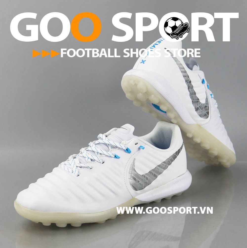  Nike Tiempo 7 TF trắng full 