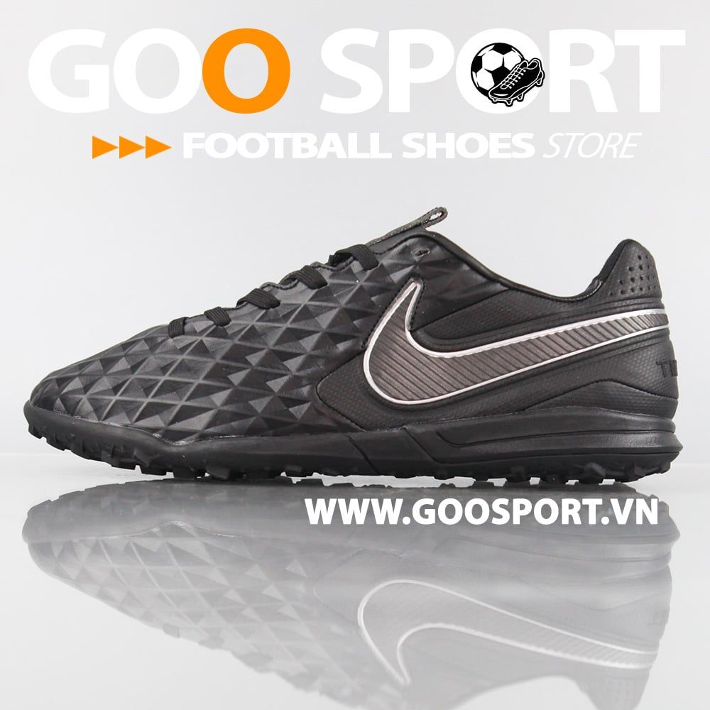 Nike Tiempo 8 TF đen full
