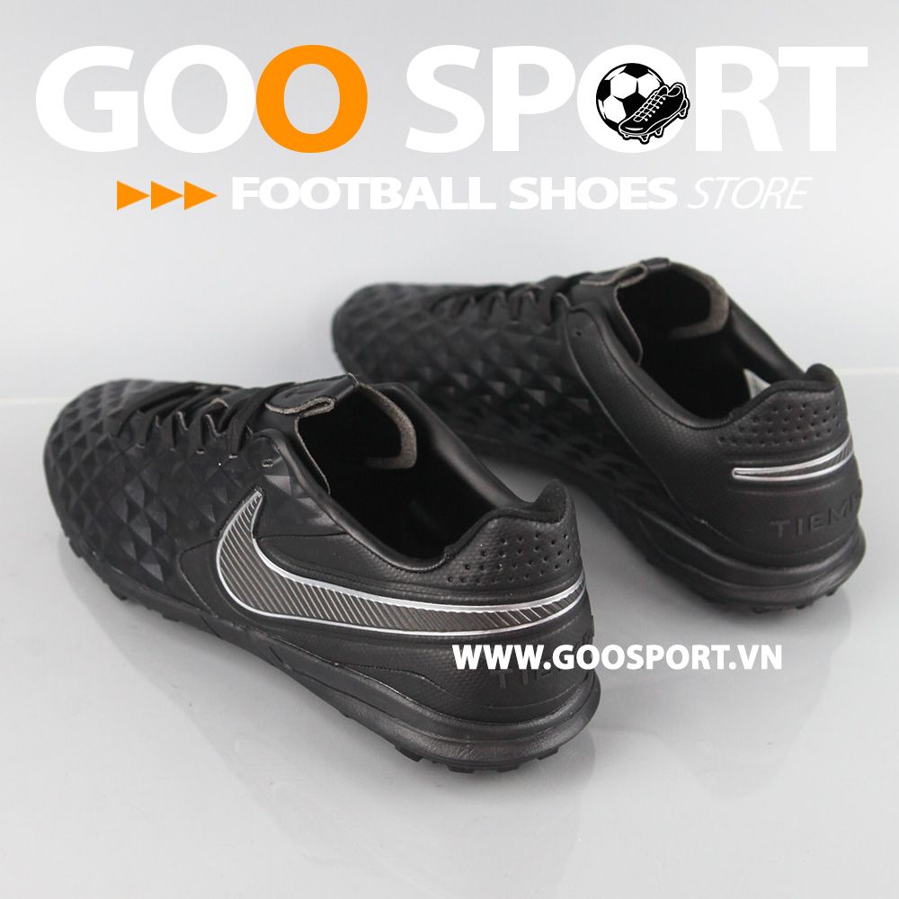  Nike Tiempo 8 TF đen full 