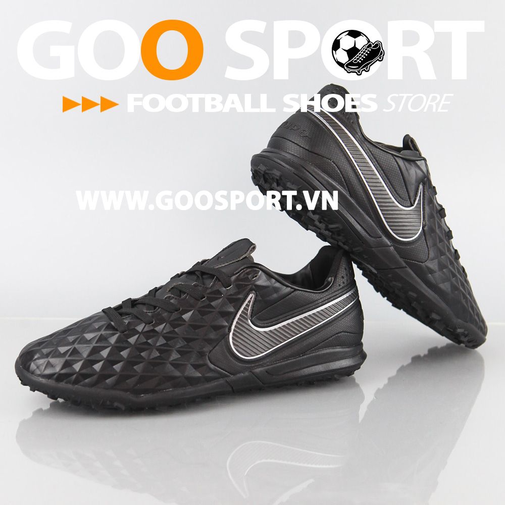 Nike Tiempo 8 TF đen full