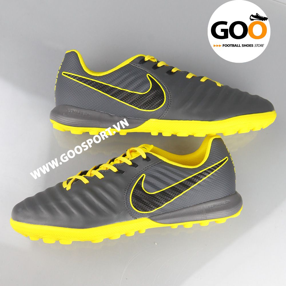  Nike Tiempo 7 TF xám vàng 