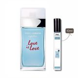 nước hoa D&G Light Blue Love is Love Pour Femme 10ml