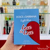 Nước hoa D&G Light Blue Love is Love Pour Homme EDT