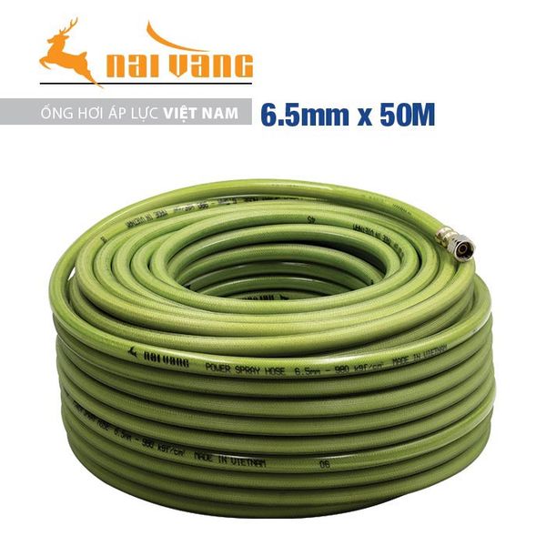 Dây Phun Áp Lực Nai Vàng 6.5mm x 50M