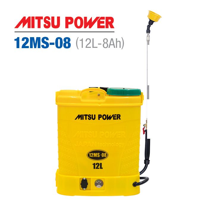 Bình xịt điện MITSU POWER 12MS-08 (12L, 8AH)